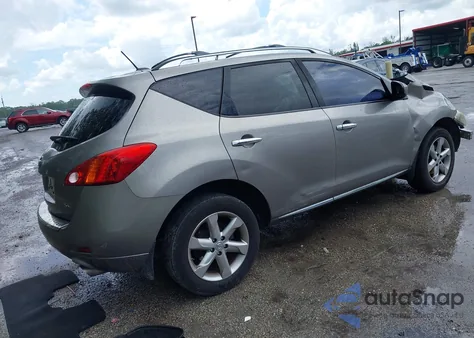 2009 Nissan Murano Sl from USA, damaged, VIN JN8AZ18U99W101107